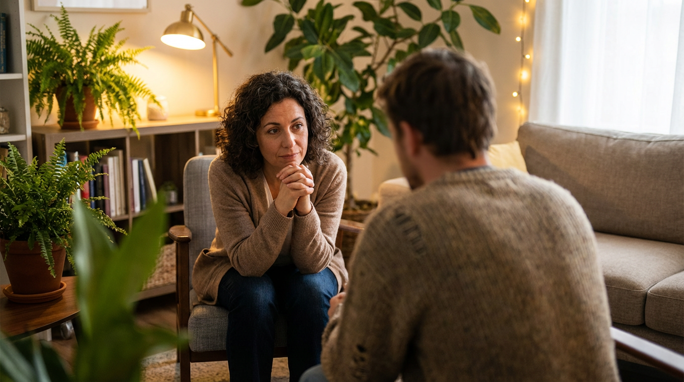 Compassionate counseling session